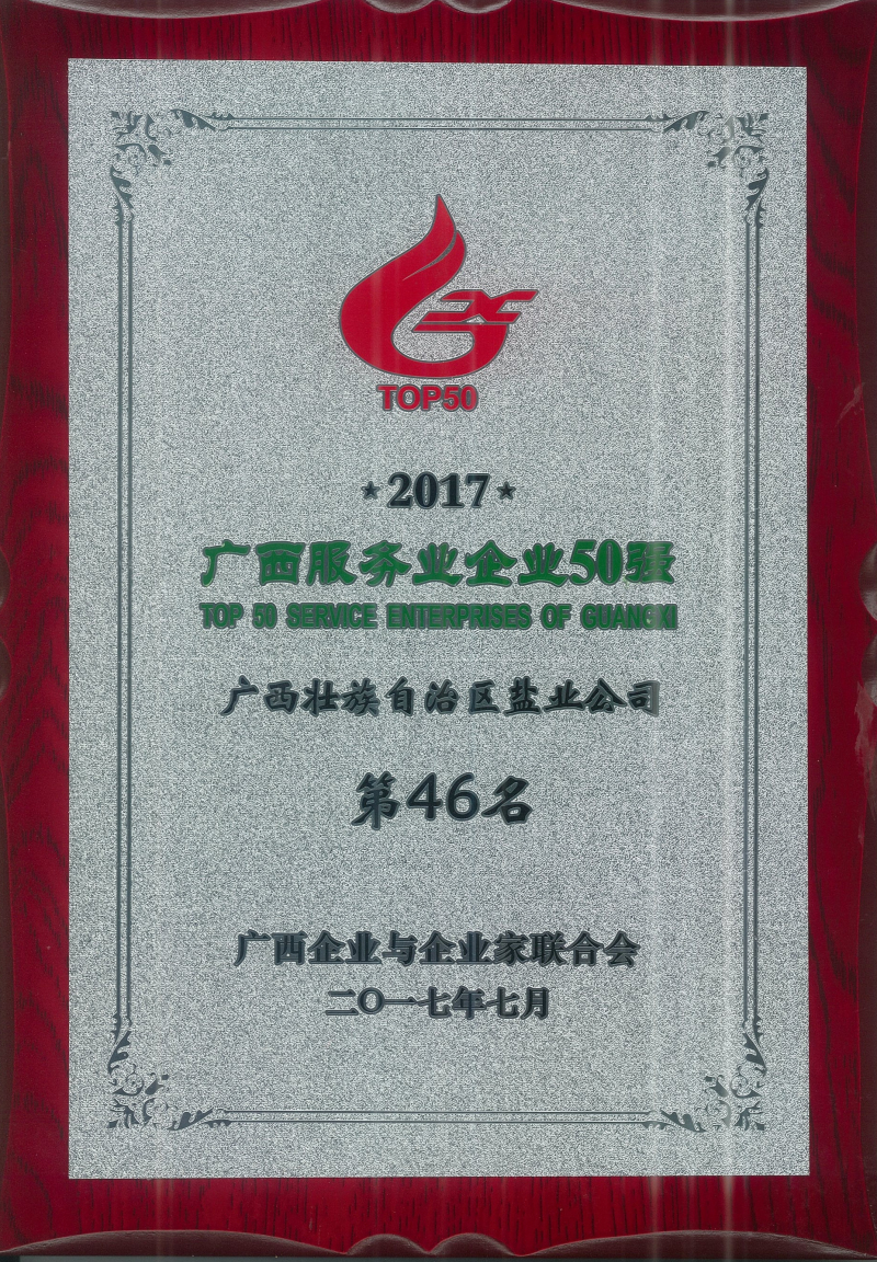 2017年广洋装务业50强